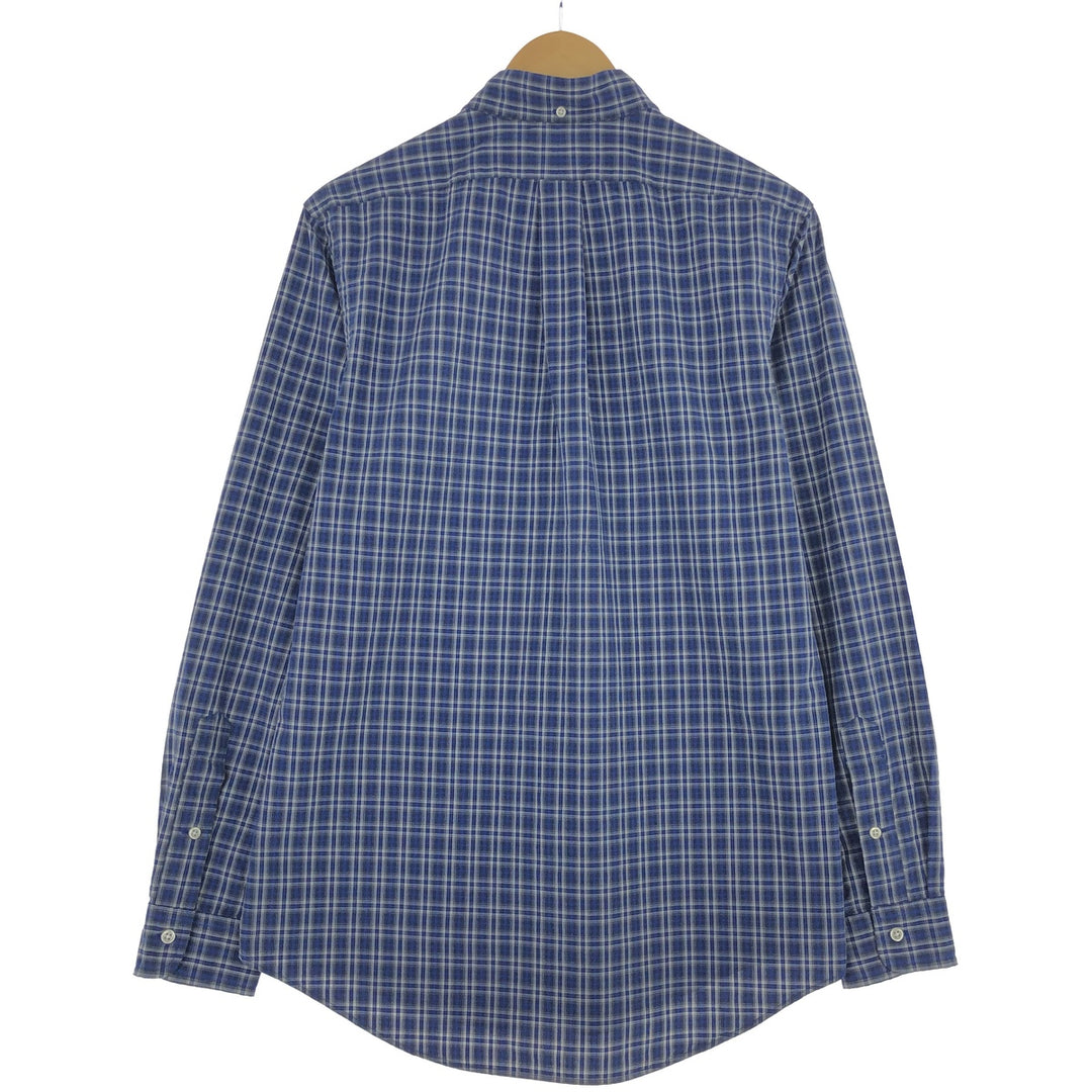 Ralph Lauren CUSTOM FIT long sleeve button down check shirt men's size M / eaa474907