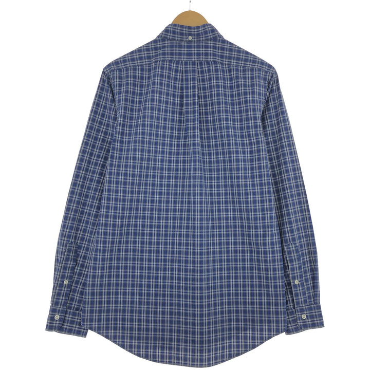 Ralph Lauren CUSTOM FIT long sleeve button down check shirt men's size M / eaa474907