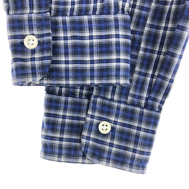 Ralph Lauren CUSTOM FIT long sleeve button down check shirt men's size M / eaa474907