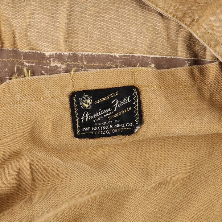 50's AMERICAN FIELD Duck Hunting Jacket Men's L size Vintage /eaa474919