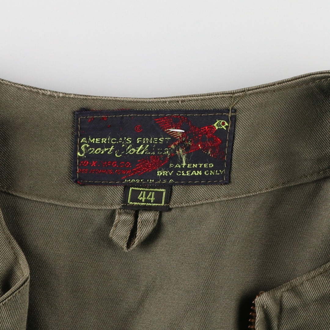 60s-70'S 10-X America's Finest Sport Clothing Shooting Jacket Made in USA Men's M Size Vintage /eaa474921