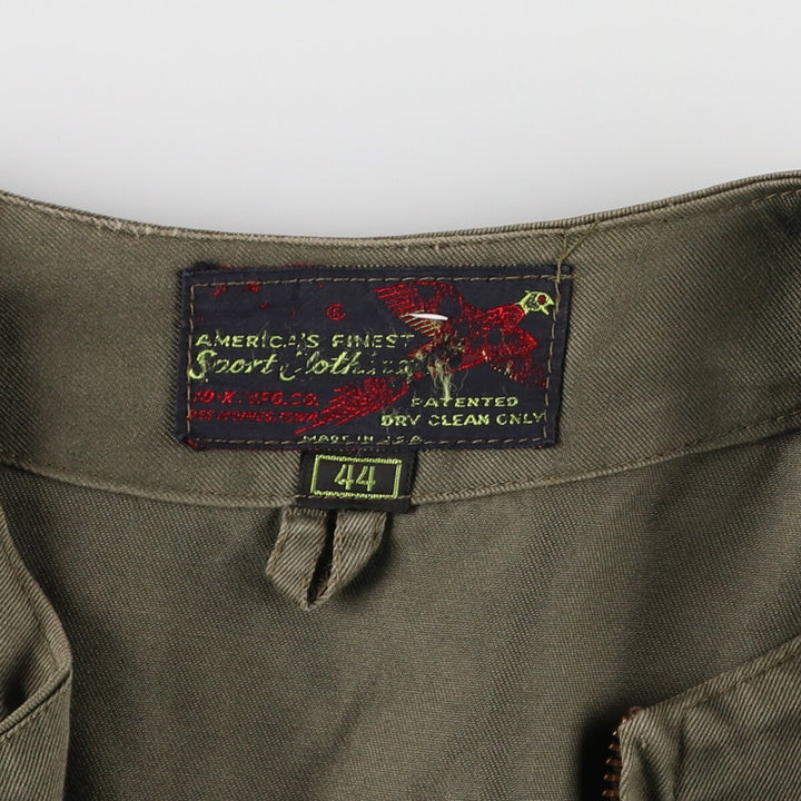 60s-70'S 10-X America's Finest Sport Clothing Shooting Jacket Made in USA Men's M Size Vintage /eaa474921