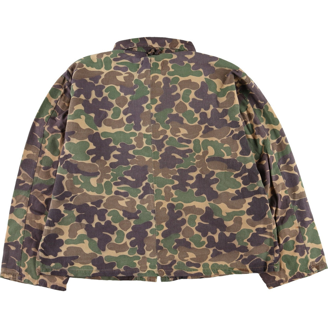 80's GAME WINNER Camouflage Pattern Duck Hunter Camo Hunting Jacket Men's L Size Vintage /eaa474924