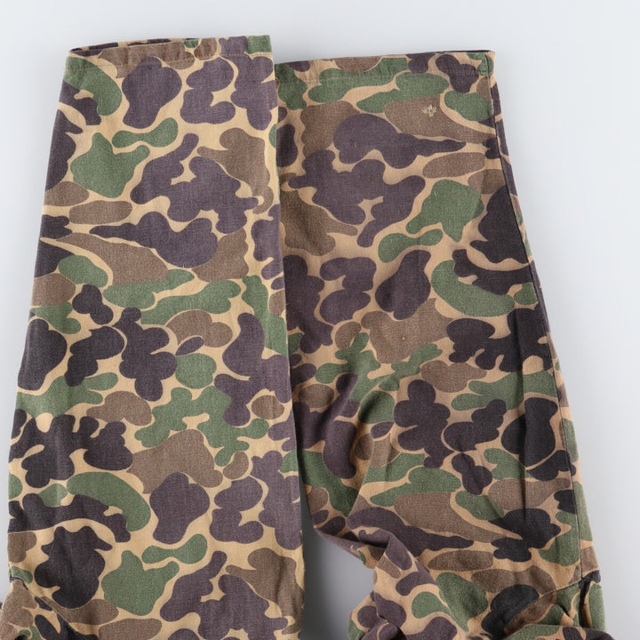 80's GAME WINNER Camouflage Pattern Duck Hunter Camo Hunting Jacket Men's L Size Vintage /eaa474924