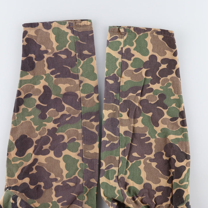 80's GAME WINNER Camouflage Pattern Duck Hunter Camo Hunting Jacket Men's L Size Vintage /eaa474924
