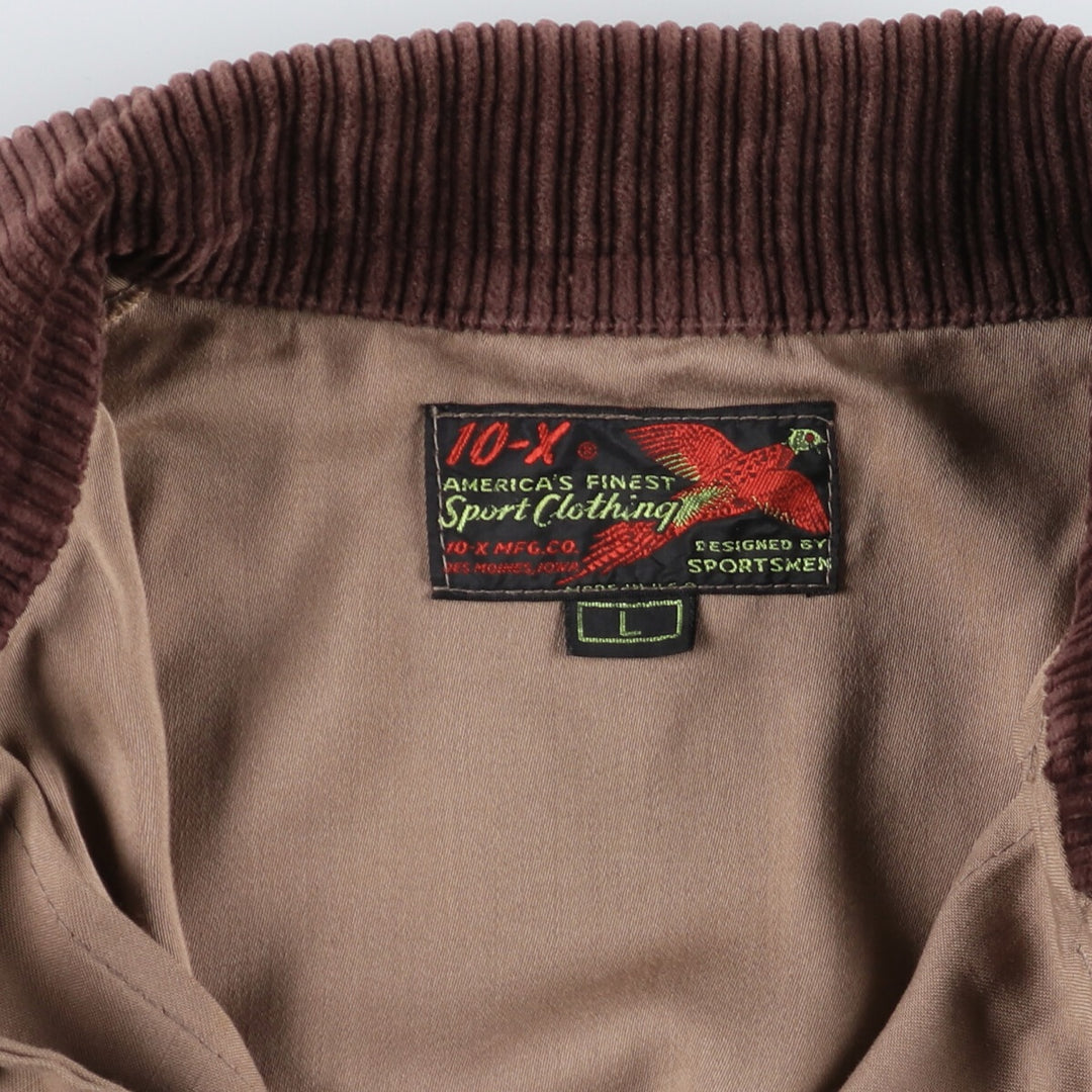 50s-60'S 10-X AMERICA'S FINEST SPORT CLOTHING Hunting Jacket Men's L Size Vintage /eaa474927