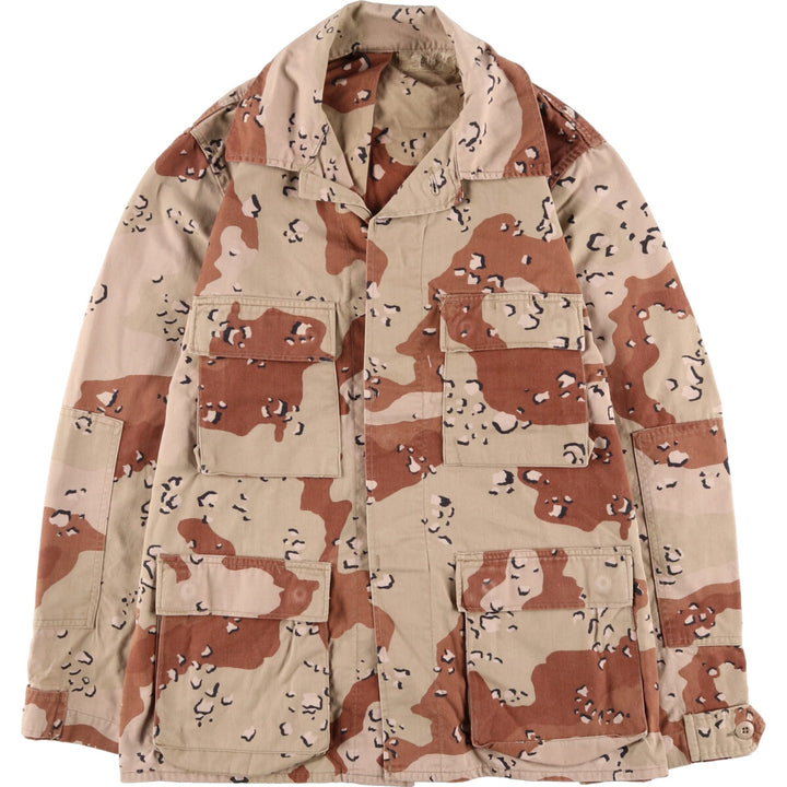 80'S Camouflage Pattern 6C Desert Chocolate Chip Camo BDU Military Jacket MEDIUM-REGULAR Men's M equivalent Vintage /eaa474941