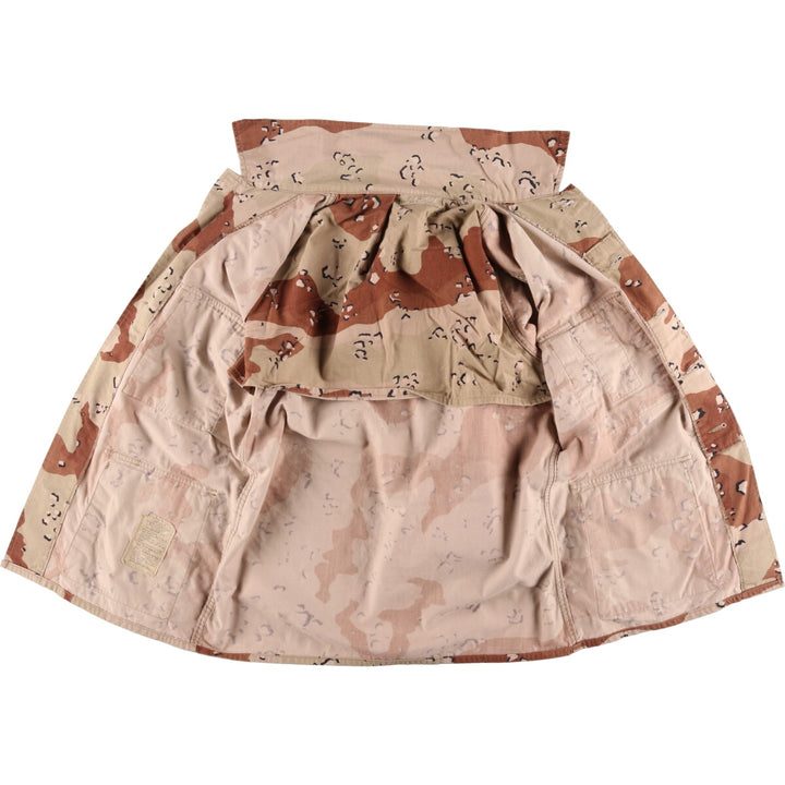 80'S Camouflage Pattern 6C Desert Chocolate Chip Camo BDU Military Jacket MEDIUM-REGULAR Men's M equivalent Vintage /eaa474941