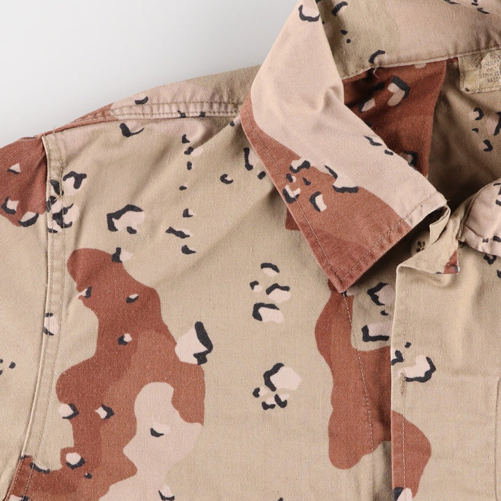 80'S Camouflage Pattern 6C Desert Chocolate Chip Camo BDU Military Jacket MEDIUM-REGULAR Men's M equivalent Vintage /eaa474941