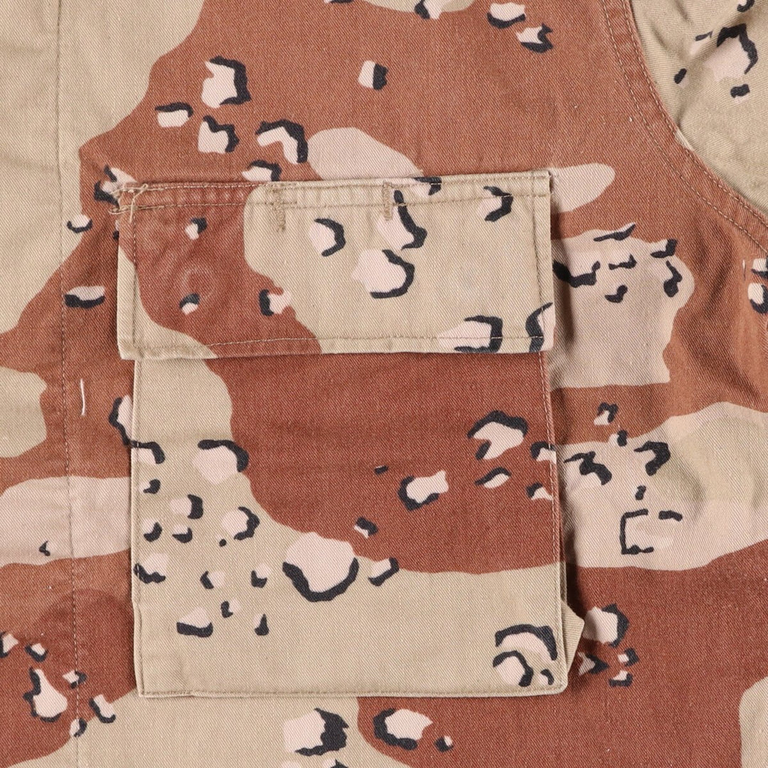 80'S Camouflage Pattern 6C Desert Chocolate Chip Camo BDU Military Jacket MEDIUM-REGULAR Men's M equivalent Vintage /eaa474941