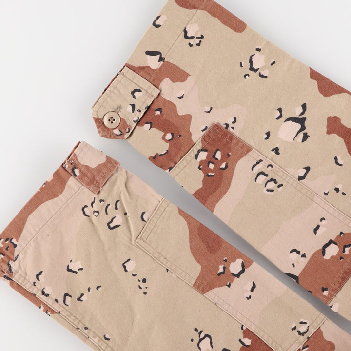 80'S Camouflage Pattern 6C Desert Chocolate Chip Camo BDU Military Jacket MEDIUM-REGULAR Men's M equivalent Vintage /eaa474941