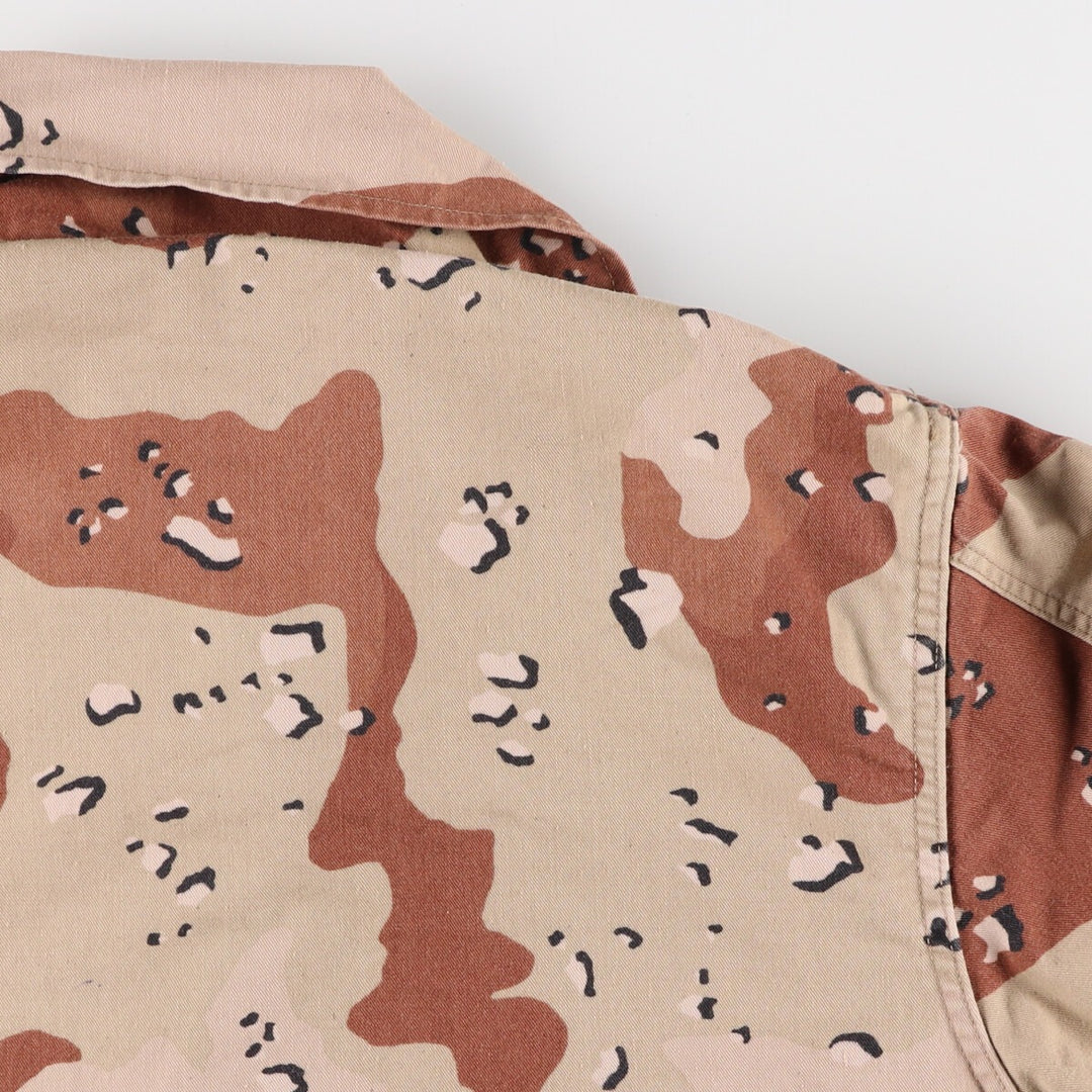 80'S Camouflage Pattern 6C Desert Chocolate Chip Camo BDU Military Jacket MEDIUM-REGULAR Men's M equivalent Vintage /eaa474941