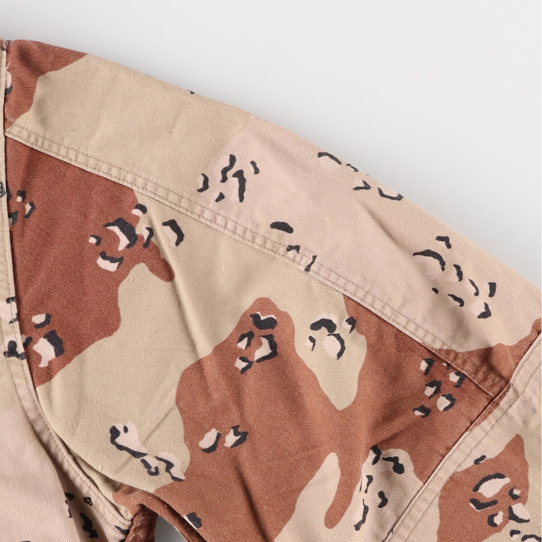 80'S Camouflage Pattern 6C Desert Chocolate Chip Camo BDU Military Jacket MEDIUM-REGULAR Men's M equivalent Vintage /eaa474941
