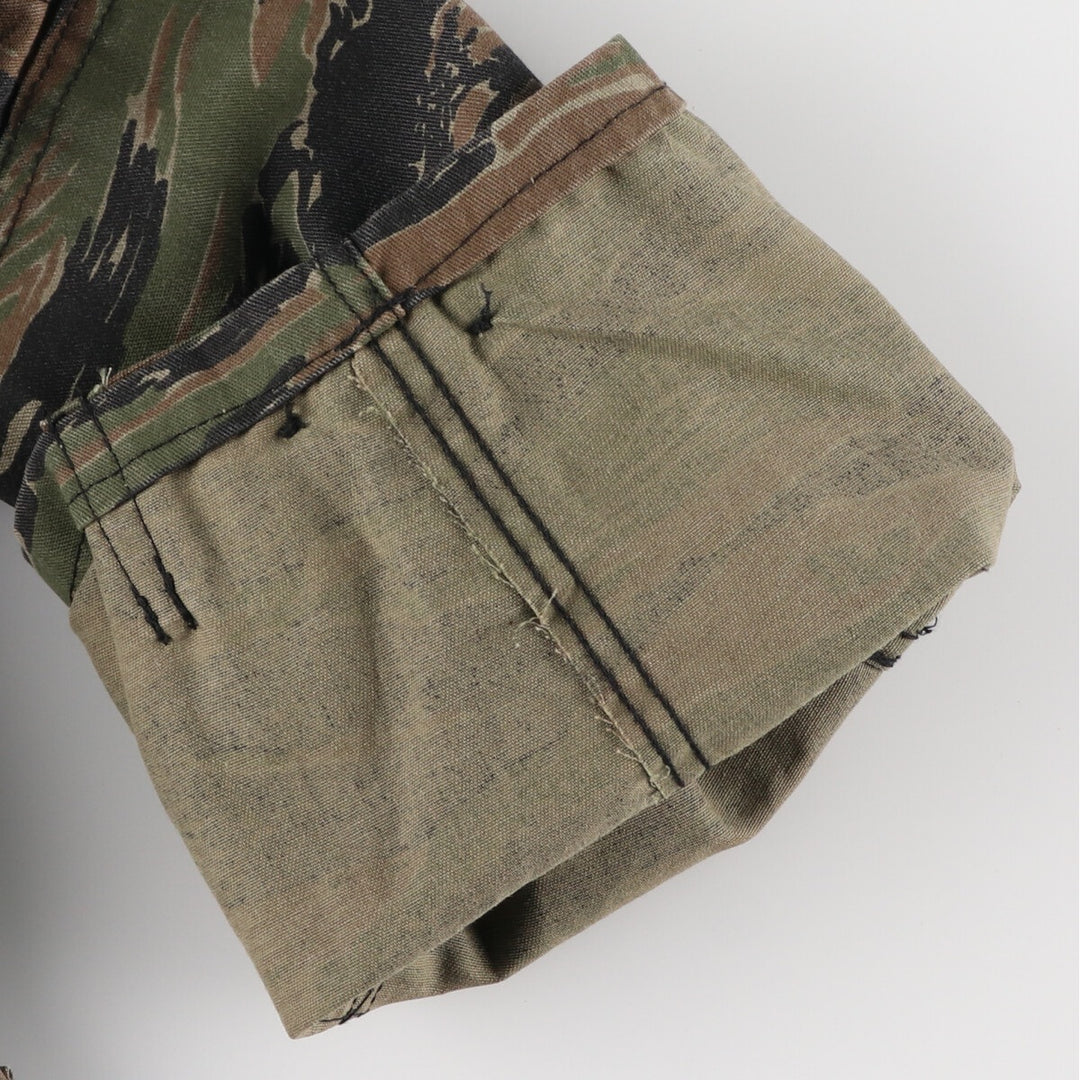 Civilian product MSI INTERNATIONAL Camouflage Pattern Tiger Stripe Camo Military Field Jacket Made in USA Men's M size /eaa474949