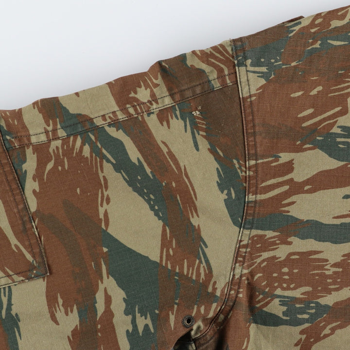 Greek Army Camouflage Pattern Lizard Camo Military BDU Jacket Men's M size / eaa474950