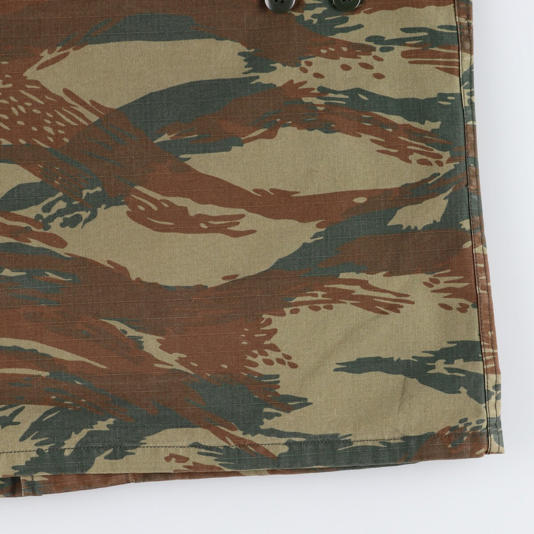 Greek Army Camouflage Pattern Lizard Camo Military BDU Jacket Men's M size / eaa474950