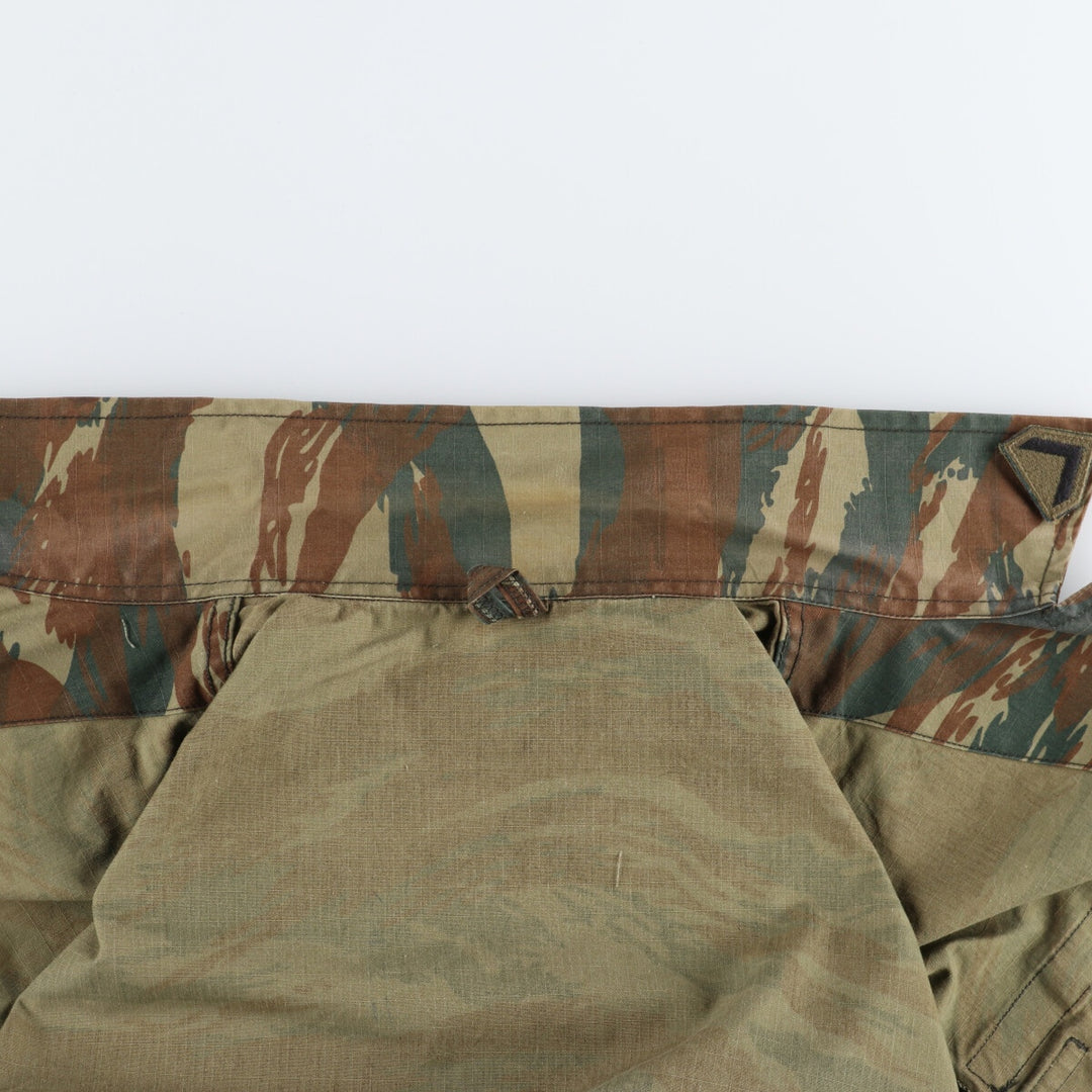 Greek Army Camouflage Pattern Lizard Camo Military BDU Jacket Men's M size / eaa474950