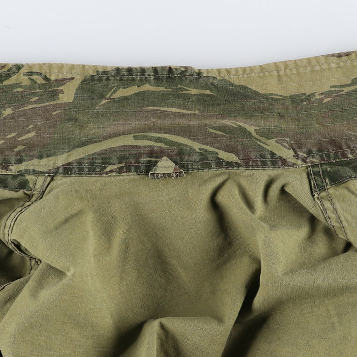 Genuine Greek military camouflage pattern lizard camo military field jacket, men's XL size / eaa474952