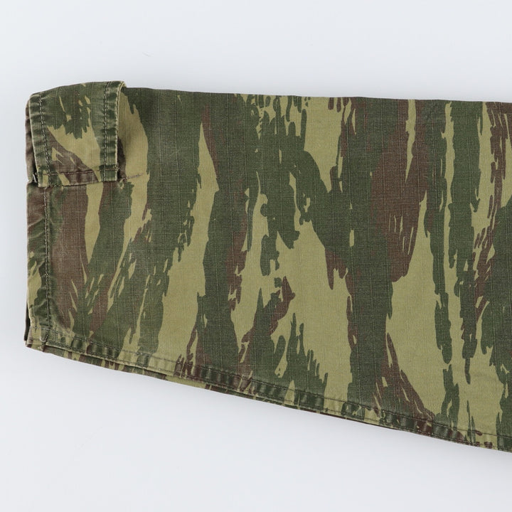 Genuine Greek military camouflage pattern lizard camo military field jacket, men's XL size / eaa474952