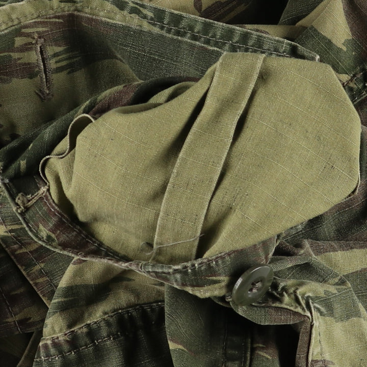 Genuine Greek military camouflage pattern lizard camo military field jacket, men's XL size / eaa474952