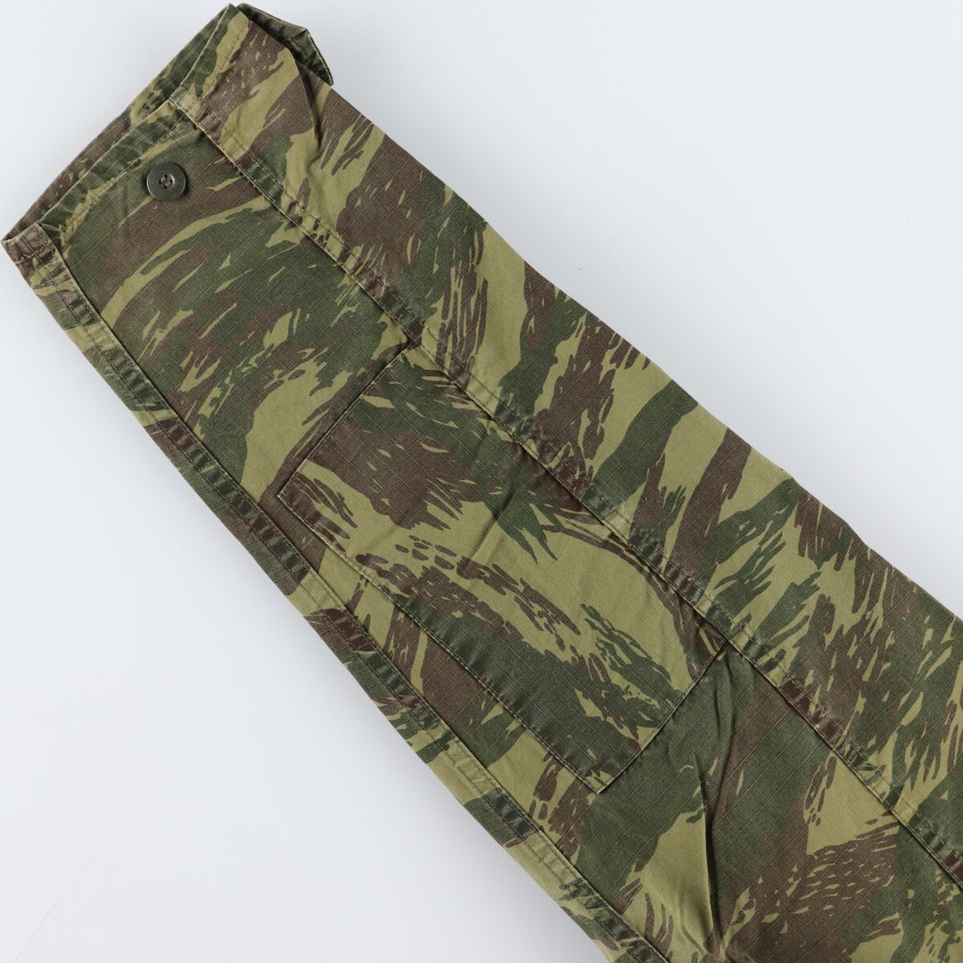 Genuine Greek military camouflage pattern lizard camo military field jacket, men's XL size / eaa474952