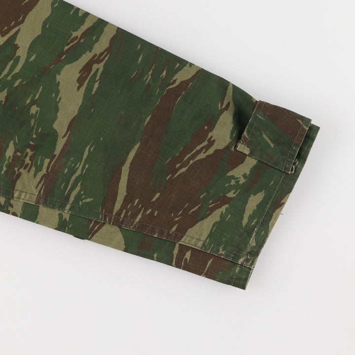 Greek Army Camouflage Pattern Lizard Camo Military Field Jacket Men's L size / eaa474955