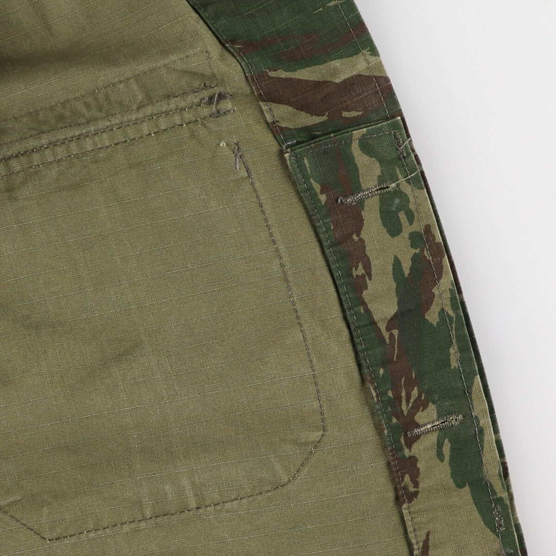 Greek Army Camouflage Pattern Lizard Camo Military Field Jacket Men's L size / eaa474955