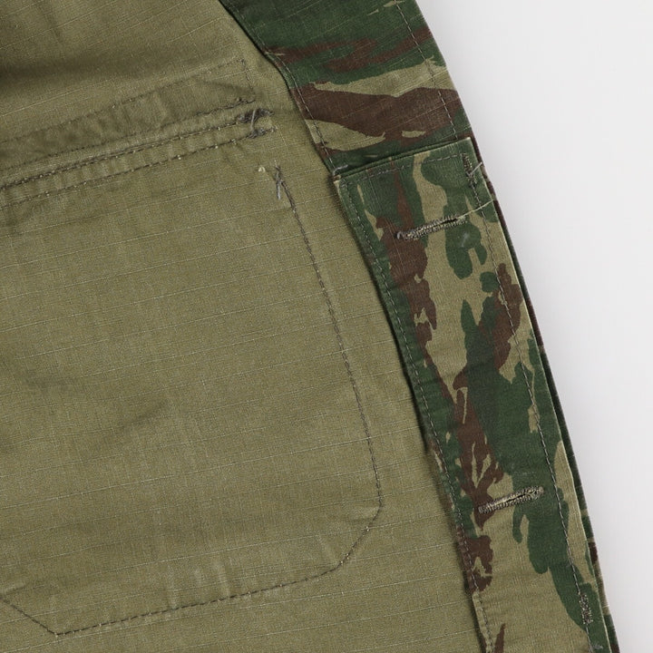 Greek Army Camouflage Pattern Lizard Camo Military Field Jacket Men's L size / eaa474955