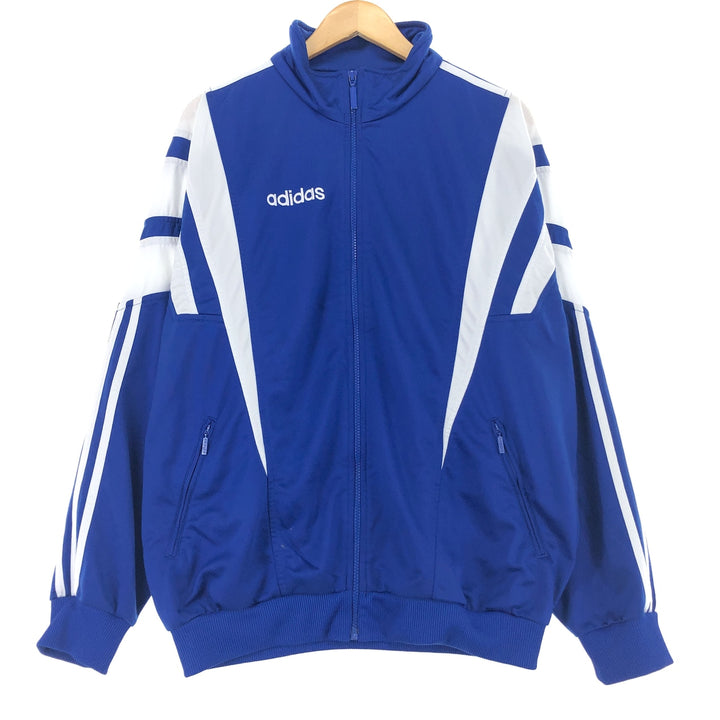 90'S Adidas Jersey Track Jacket Men's L Size Vintage / eaa474979