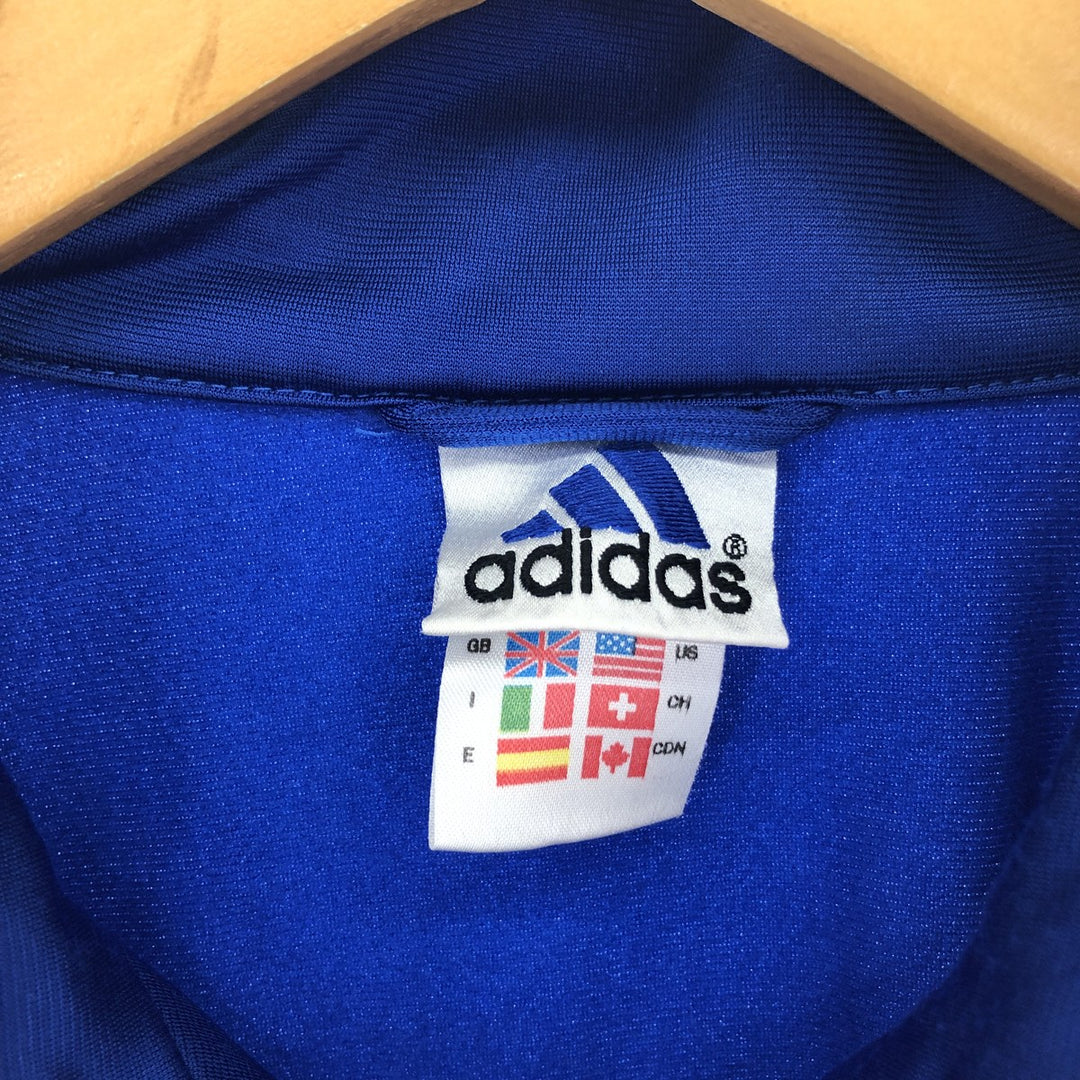 90'S Adidas Jersey Track Jacket Men's L Size Vintage / eaa474979