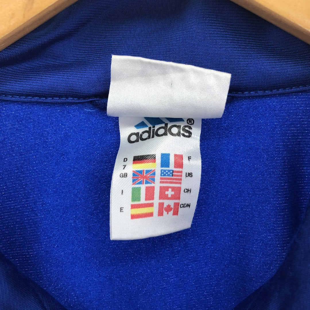 90'S Adidas Jersey Track Jacket Men's L Size Vintage / eaa474979