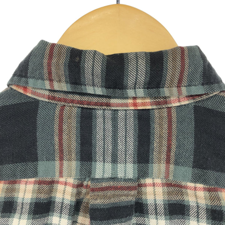 Ralph Lauren BLAKE long sleeve button down flannel check shirt men's size M / eaa475044
