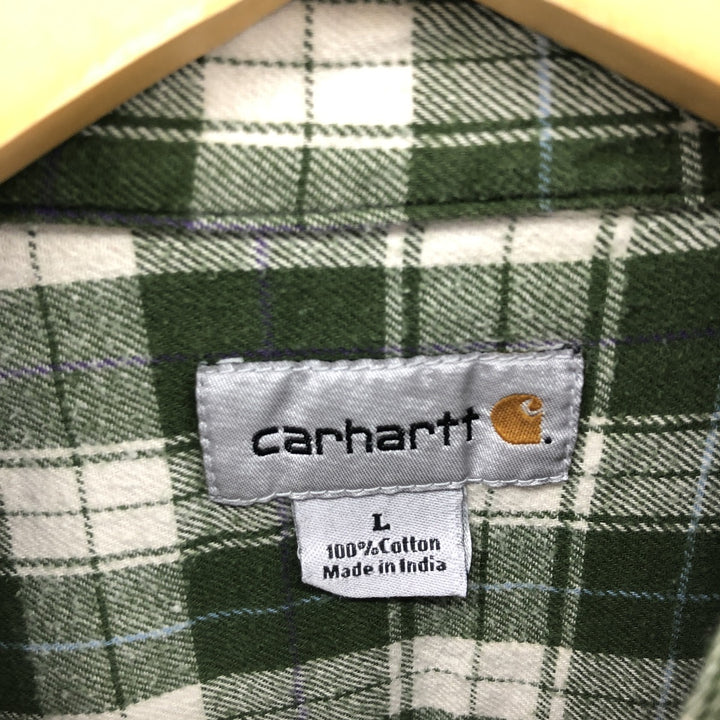 Carhartt Long Sleeve Light Nell Check Shirt Men's Size L / eaa475067