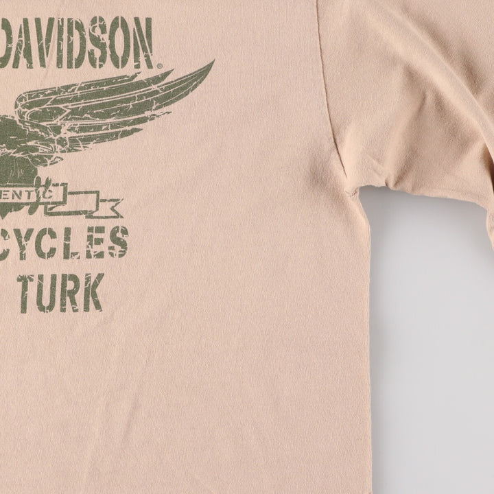 Harley-Davidson Eagle Pattern Long T-shirt Men's L size / eaa475072