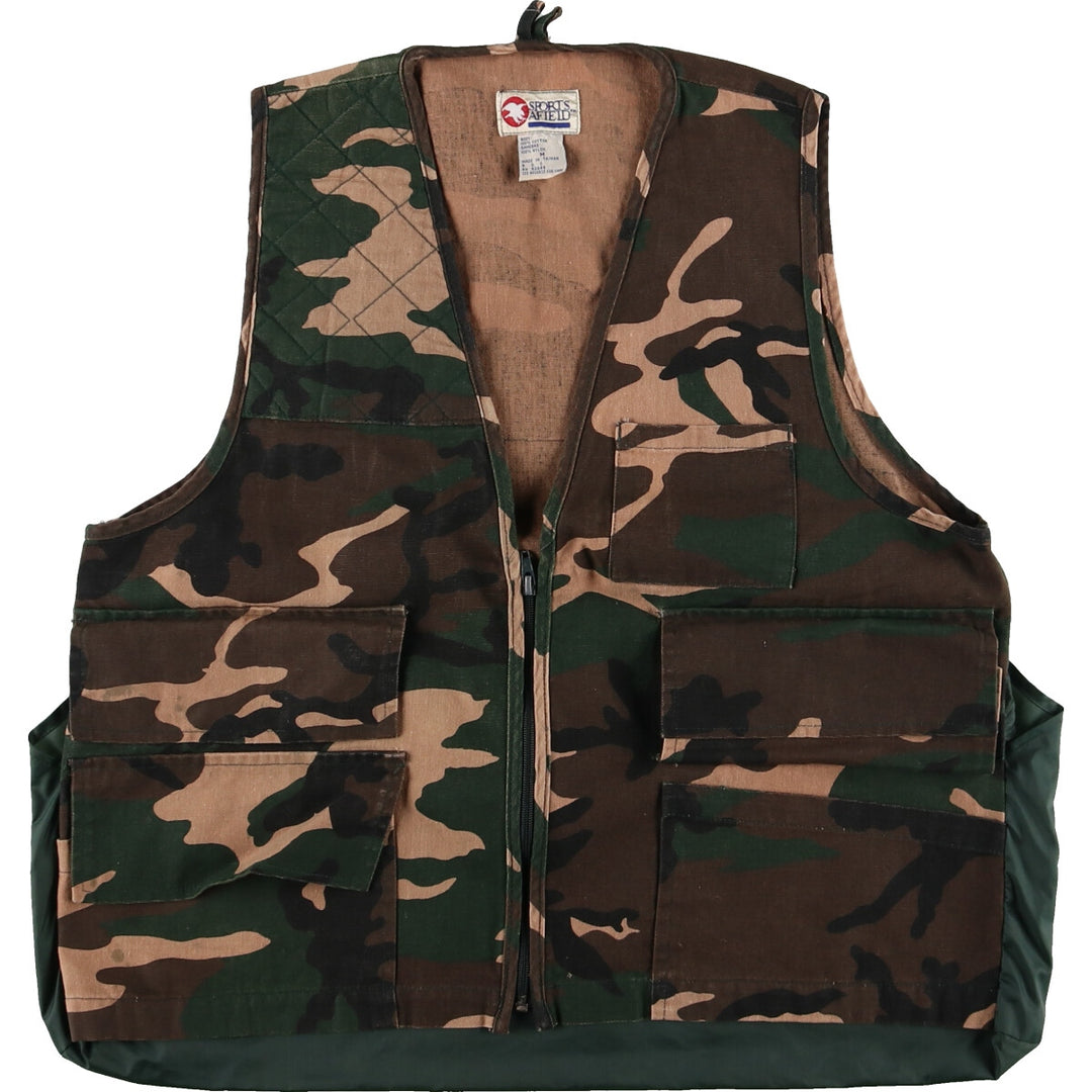 SPORTS AFIELD Camouflage Pattern Hunting Vest Men's M size /eaa475109