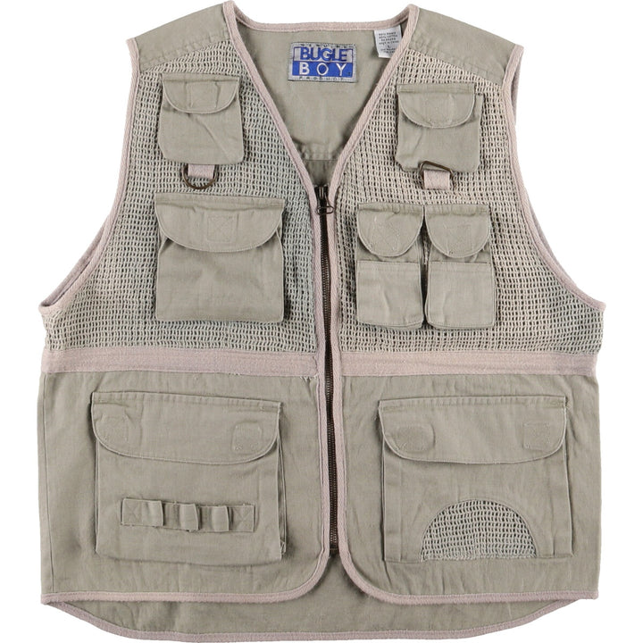 BUGLE BOY Fishing Vest Men's L equivalent /eaa475114