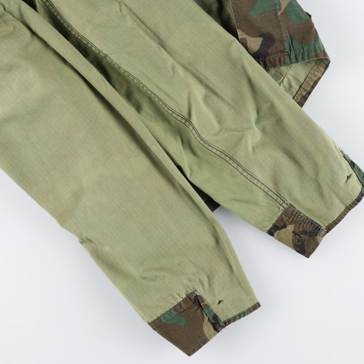 80'S US military genuine camouflage pattern woodland camo military BDU jacket made in USA SMALL-SHORT men's size S vintage /eaa475141