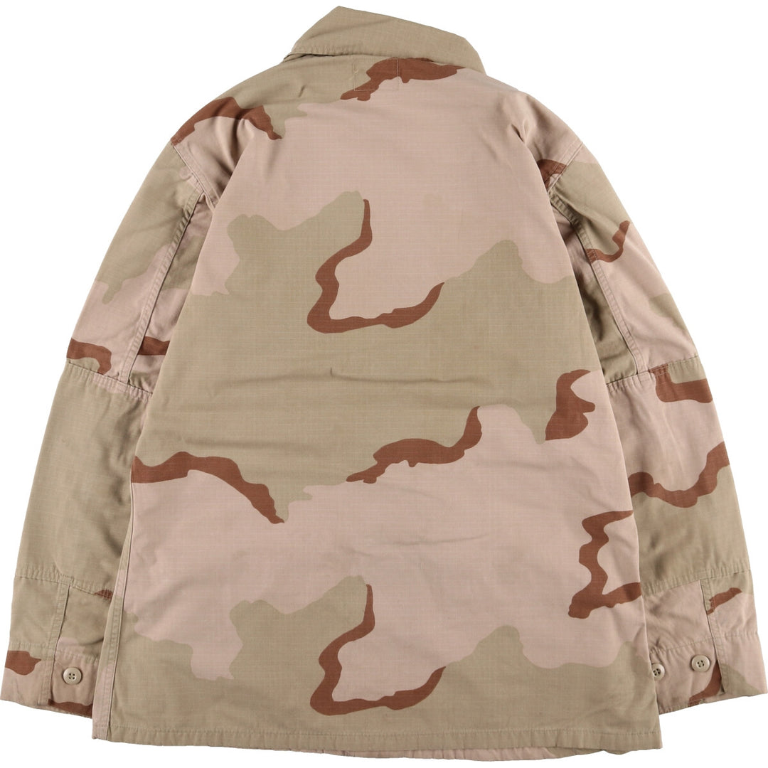 90'S US Military Genuine Camouflage Pattern 3C Desert Camo Ripstop Military BDU Jacket Made in USA Men's M Size Vintage /eaa475143