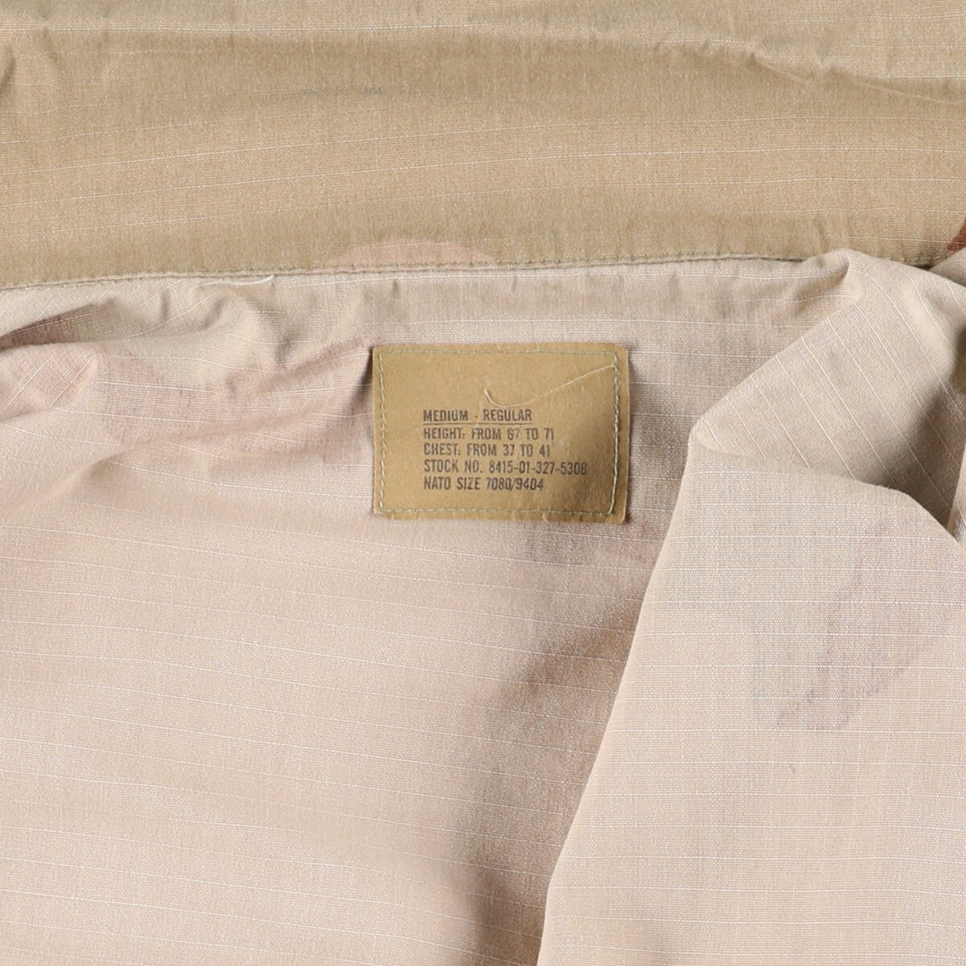 90'S US Military Genuine Camouflage Pattern 3C Desert Camo Ripstop Military BDU Jacket Made in USA Men's M Size Vintage /eaa475143