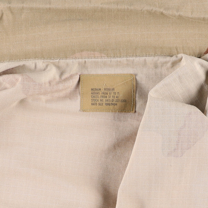 90'S US Military Genuine Camouflage Pattern 3C Desert Camo Ripstop Military BDU Jacket Made in USA Men's M Size Vintage /eaa475143