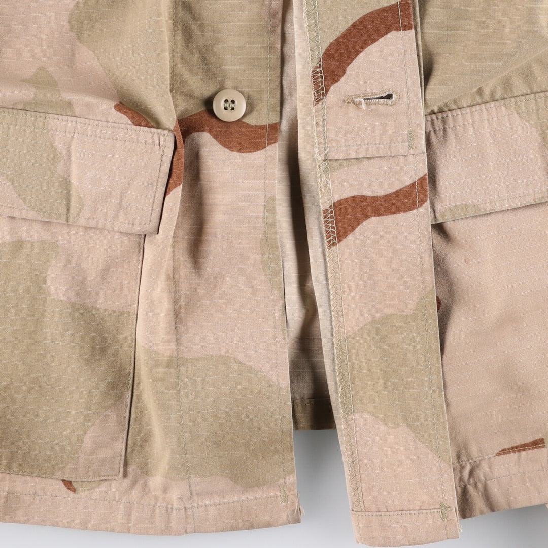 90'S US Military Genuine Camouflage Pattern 3C Desert Camo Ripstop Military BDU Jacket Made in USA Men's M Size Vintage /eaa475143