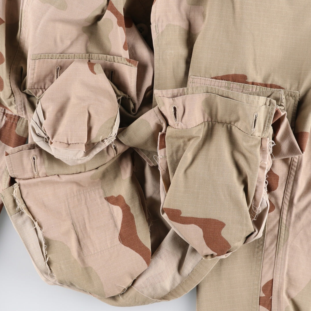 90'S US Military Genuine Camouflage Pattern 3C Desert Camo Ripstop Military BDU Jacket Made in USA Men's M Size Vintage /eaa475143