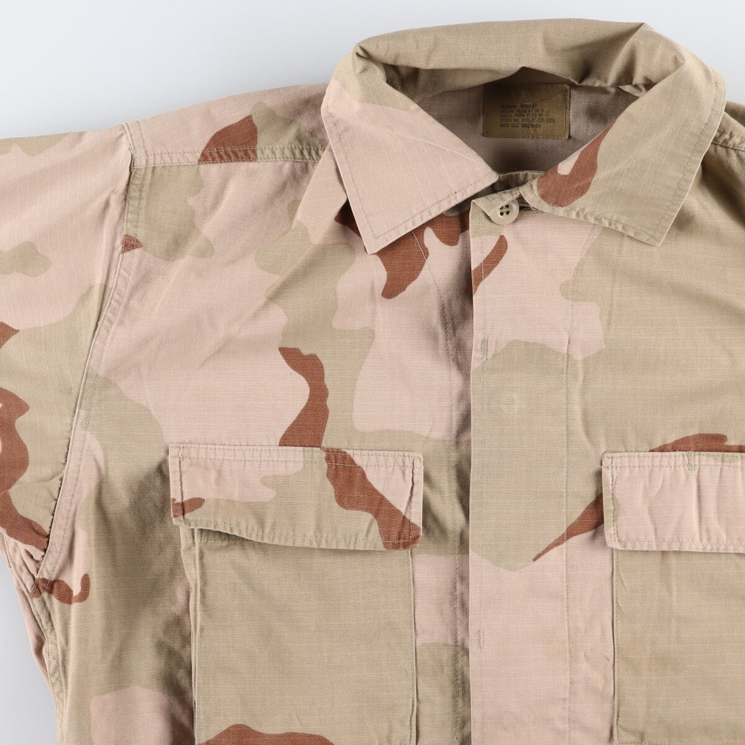 90'S US Military Genuine Camouflage Pattern 3C Desert Camo Ripstop Military BDU Jacket Made in USA Men's M Size Vintage /eaa475143