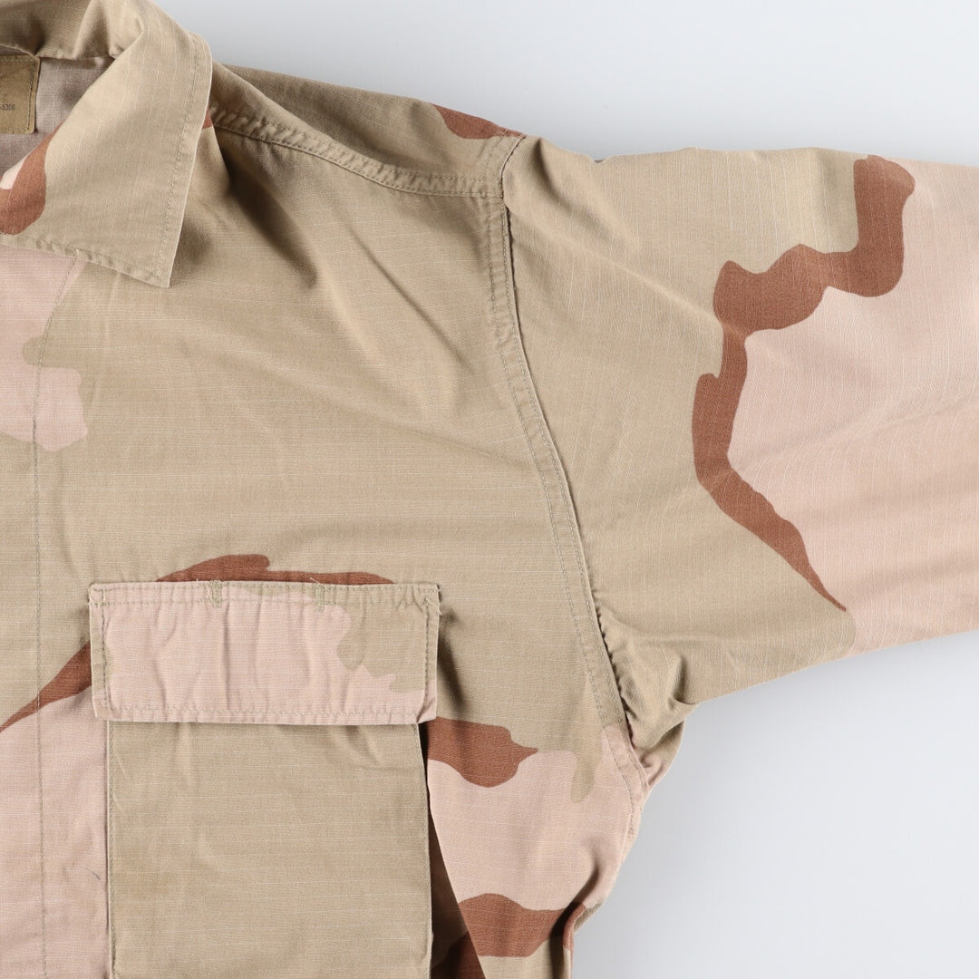 90'S US Military Genuine Camouflage Pattern 3C Desert Camo Ripstop Military BDU Jacket Made in USA Men's M Size Vintage /eaa475143