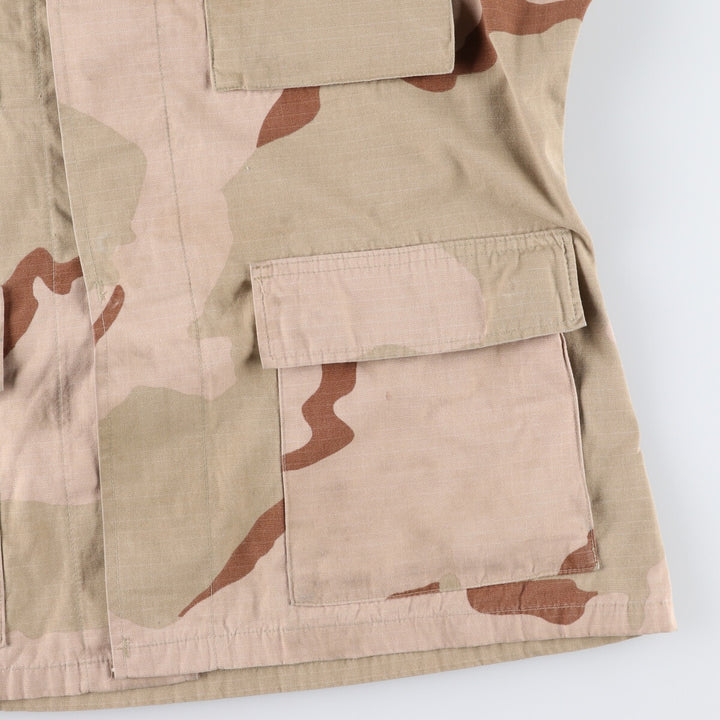 90'S US Military Genuine Camouflage Pattern 3C Desert Camo Ripstop Military BDU Jacket Made in USA Men's M Size Vintage /eaa475143