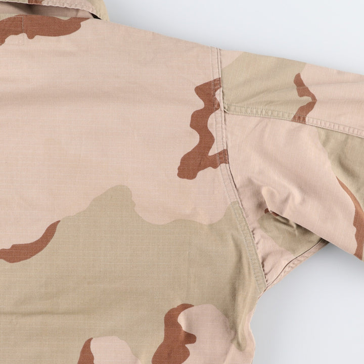 90'S US Military Genuine Camouflage Pattern 3C Desert Camo Ripstop Military BDU Jacket Made in USA Men's M Size Vintage /eaa475143