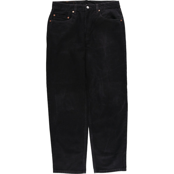 00'S Levi's 550 Relaxed Fit Black Denim Tapered Denim Pants Men's W34 equivalent / eaa475206