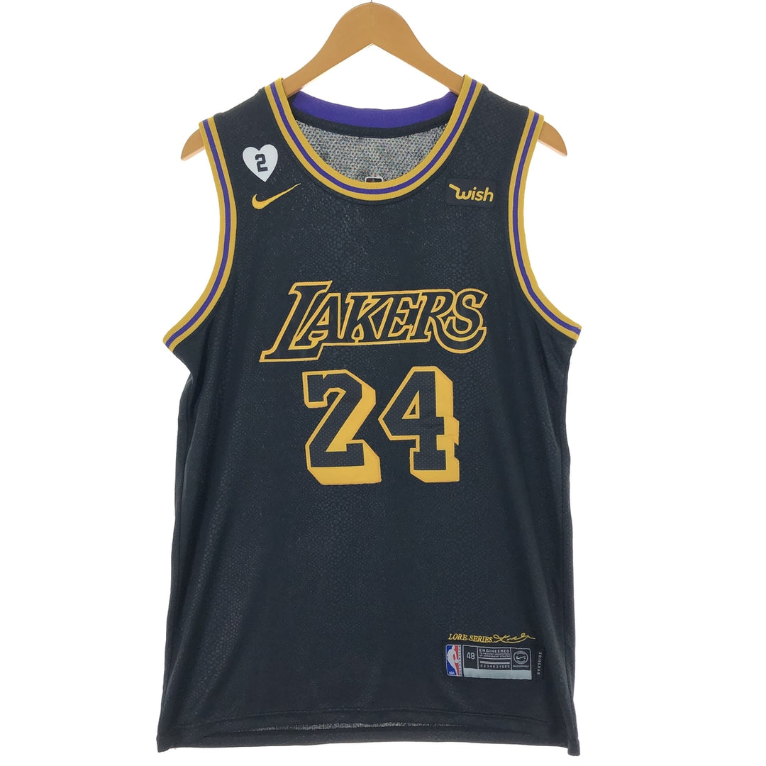 Nike NBA LOS ANGELES LAKERS Kobe Game Shirt Replica Uniform Men's M /eaa475344