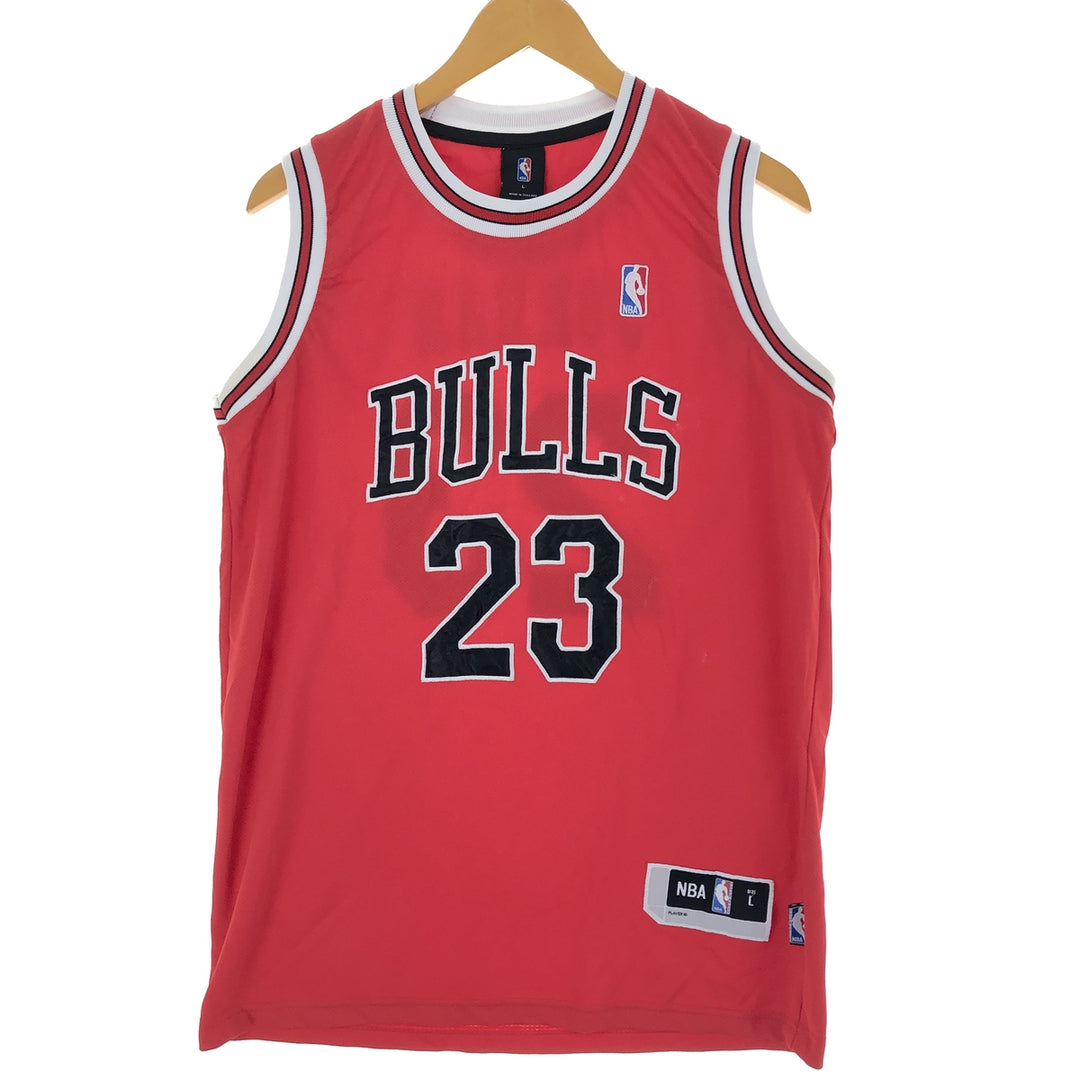 NBA CHICAGO BULLS Chicago Bulls Game Shirt Replica Uniform Men's L Size / eaa475349