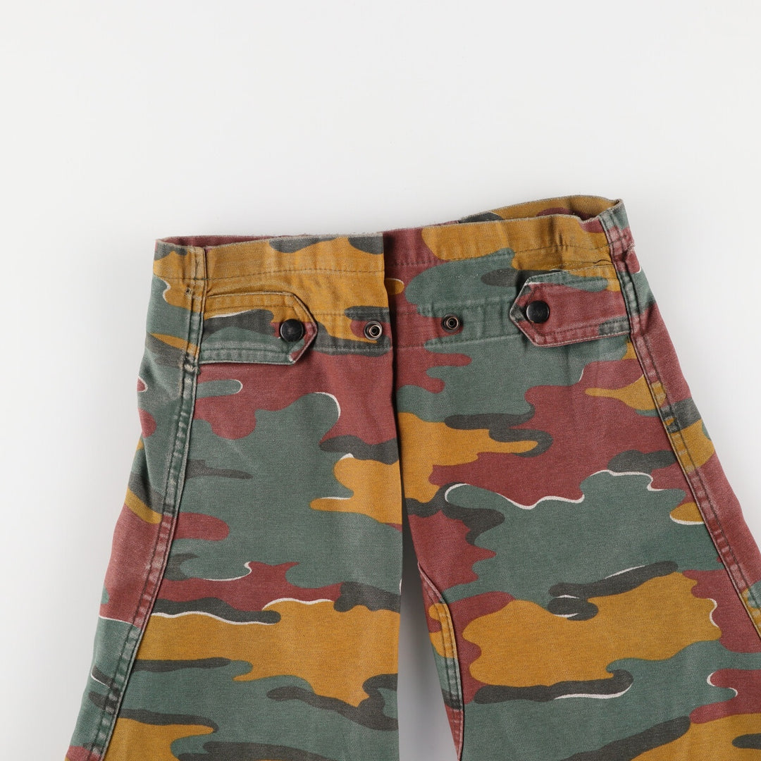 M-90 Belgian Army Genuine Camouflage Pattern Jigsaw Camo Military Field Jacket Men's Size L /eaa475372